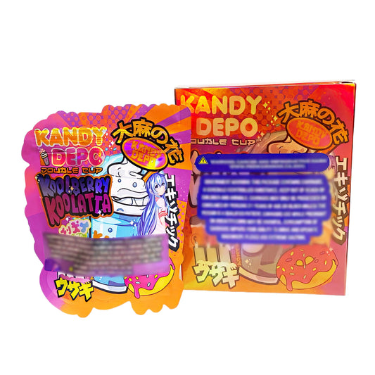 25 Pack 3.5g Shaped Bags & Boxes Set - Kandy Depo Koolberry Koolatta