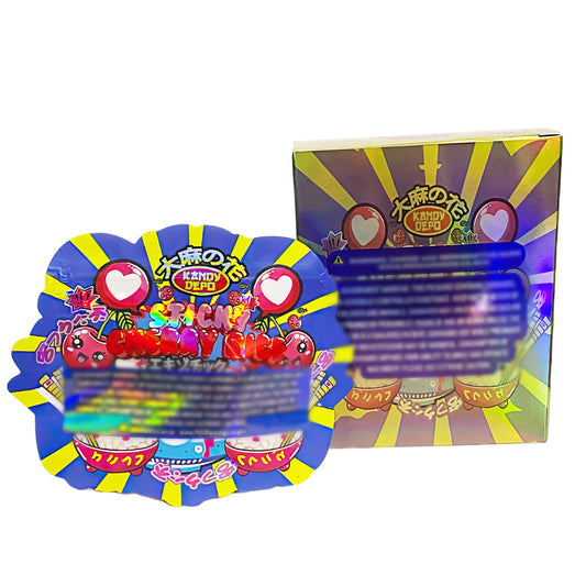 25 Pack 3.5g Shaped Bags & Boxes Set - Kandy Depo Cherry Rice