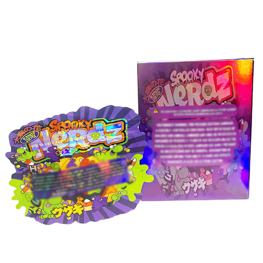 25 Pack 3.5g Shaped Bags & Boxes Set - Spooky Nerdz