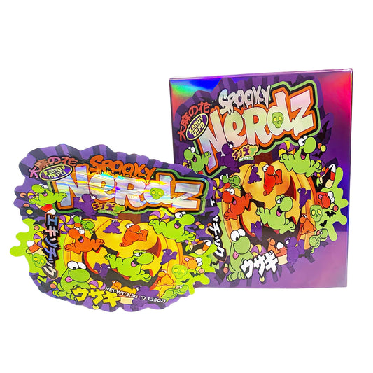 25 Pack 3.5g Shaped Bags & Boxes Set - Spooky Nerdz