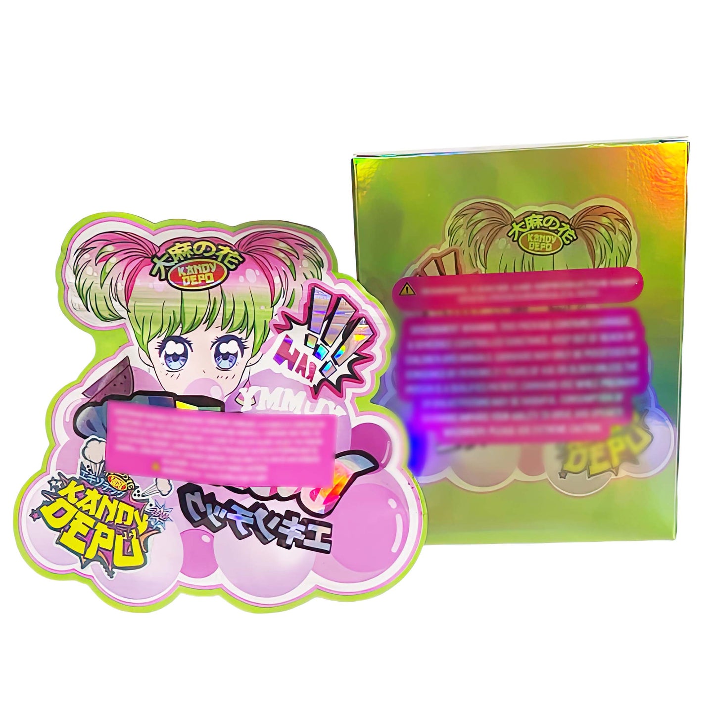 25 Pack 3.5g Shaped Bags & Boxes Set - Bubble Pop Kandy Depo
