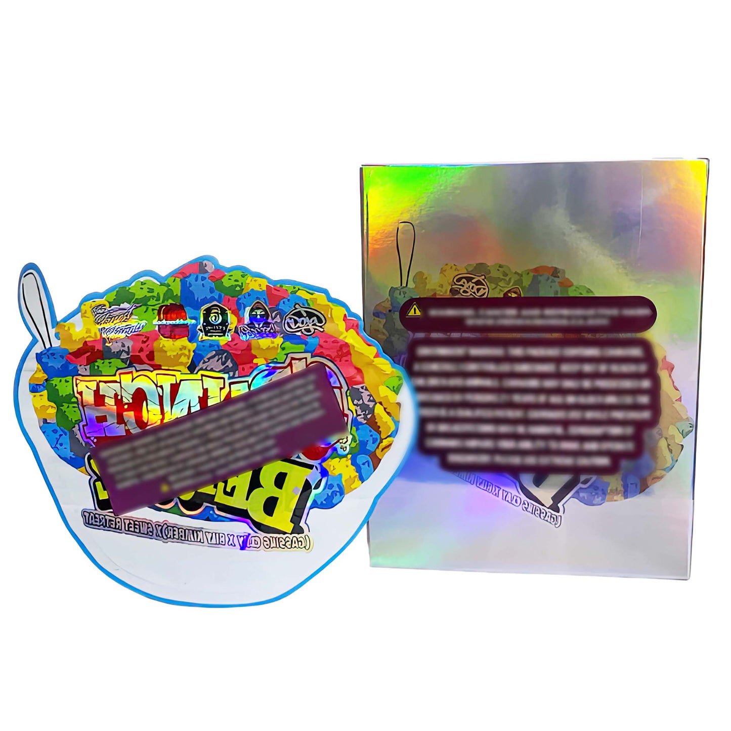 25 Pack 3.5g Shaped Bags & Boxes Set - Crunch Berriez