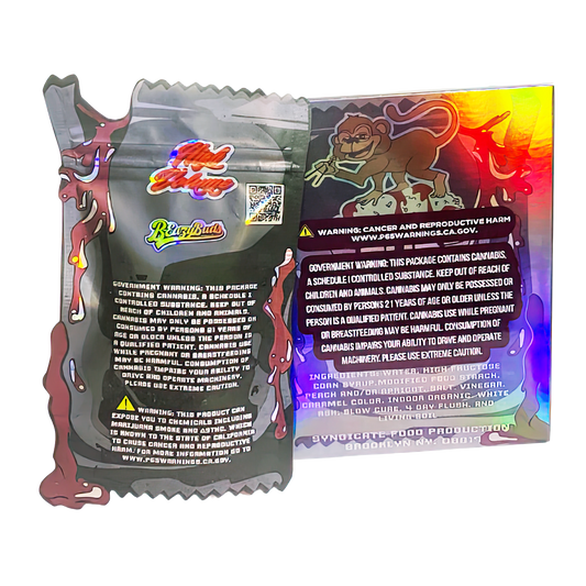 3.5g Shaped Mylar Bag with Box - Soy Sauce Fumi (25 Bags+25Boxes)