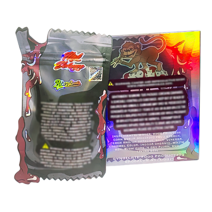 3.5g Shaped Mylar Storage Bag with Box - Soy Sauce Fumi (25 Storage Bags+25Boxes)