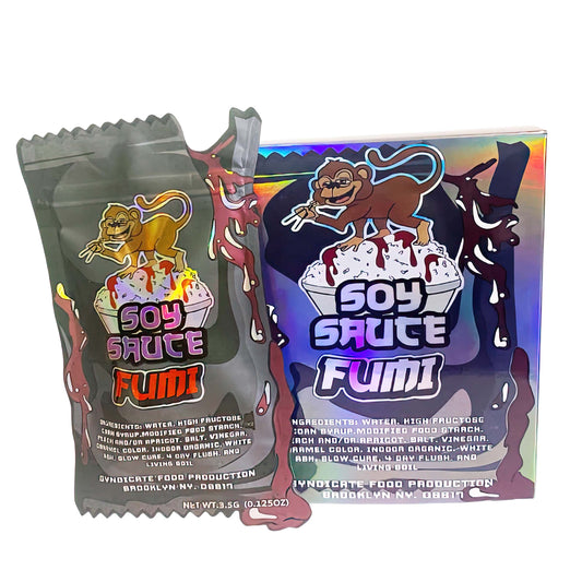 25 Pack 3.5g Shaped Bags & Boxes Set - Soy Sauce Fumi