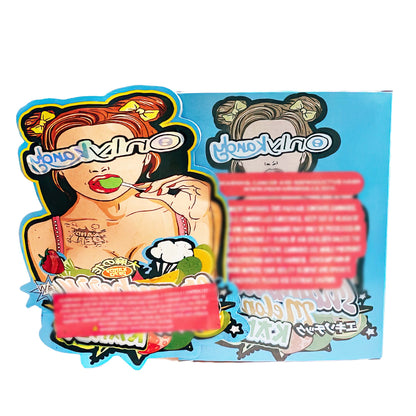 25 Pack 3.5g Shaped Bags & Boxes Set - Strawberry Melon Graphic Set