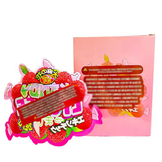 25 Pack 3.5g Shaped Bags & Boxes Set - Kandy Lychee