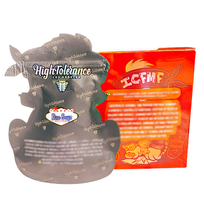 3.5g Shaped Mylar Storage Bag with Box - ICFMF (25 Storage Bags+25Boxes)