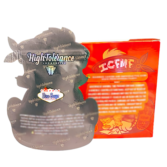 3.5g Shaped Mylar Storage Bag with Box - ICFMF (25 Storage Bags+25Boxes)