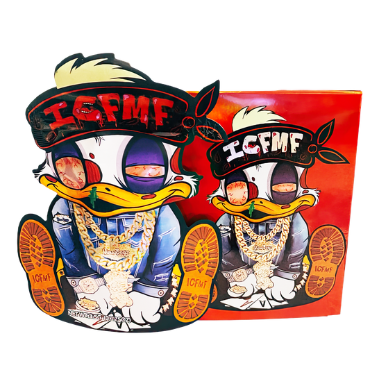 3.5g Shaped Mylar Storage Bag with Box - ICFMF (25 Storage Bags+25Boxes)