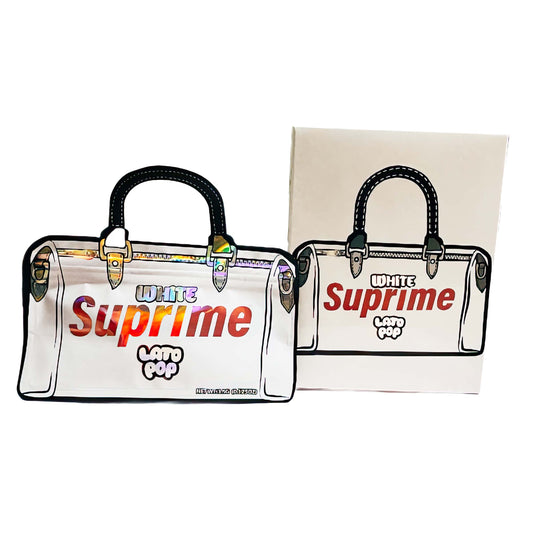 25 Pack 3.5g Shaped Bags & Boxes Set - White Supreme Latopop