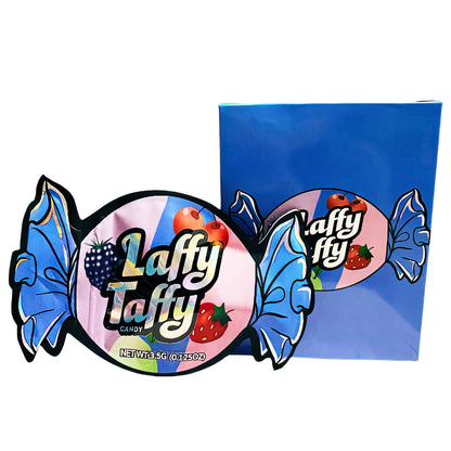 25 Pack 3.5g Shaped Bags & Boxes Set - Laffy Taffy Candy