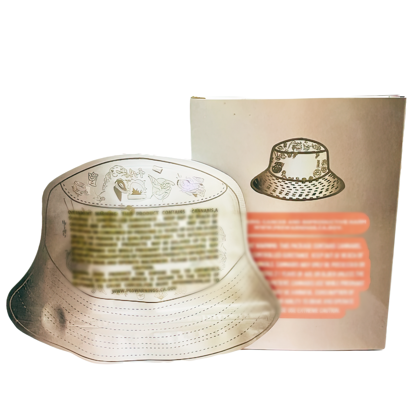 3.5g Shaped Mylar Storage Bag with Box - Teds Budz (25 Storage Bags+25Boxes)