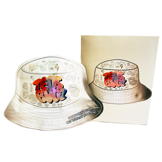 3.5g Shaped Mylar Bag with Box - Teds Budz (25 Bags+25Boxes)
