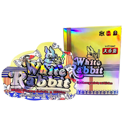 25 Pack 3.5g Shaped Bags & Boxes Set - White Rabbit Graphic Set