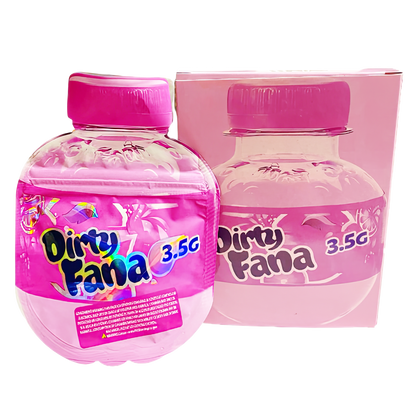 3.5g Shaped Mylar Storage Bag with Box - Dirty Fana (25 Storage Bags+25Boxes)