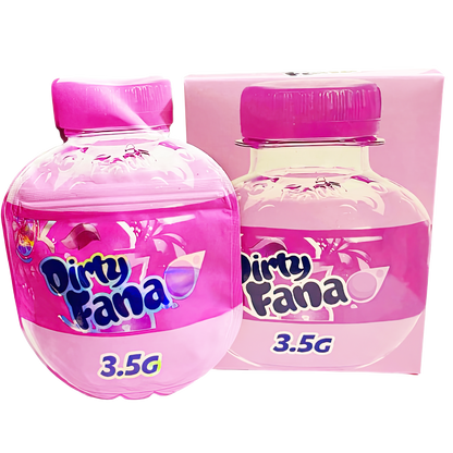 3.5g Shaped Mylar Storage Bag with Box - Dirty Fana (25 Storage Bags+25Boxes)