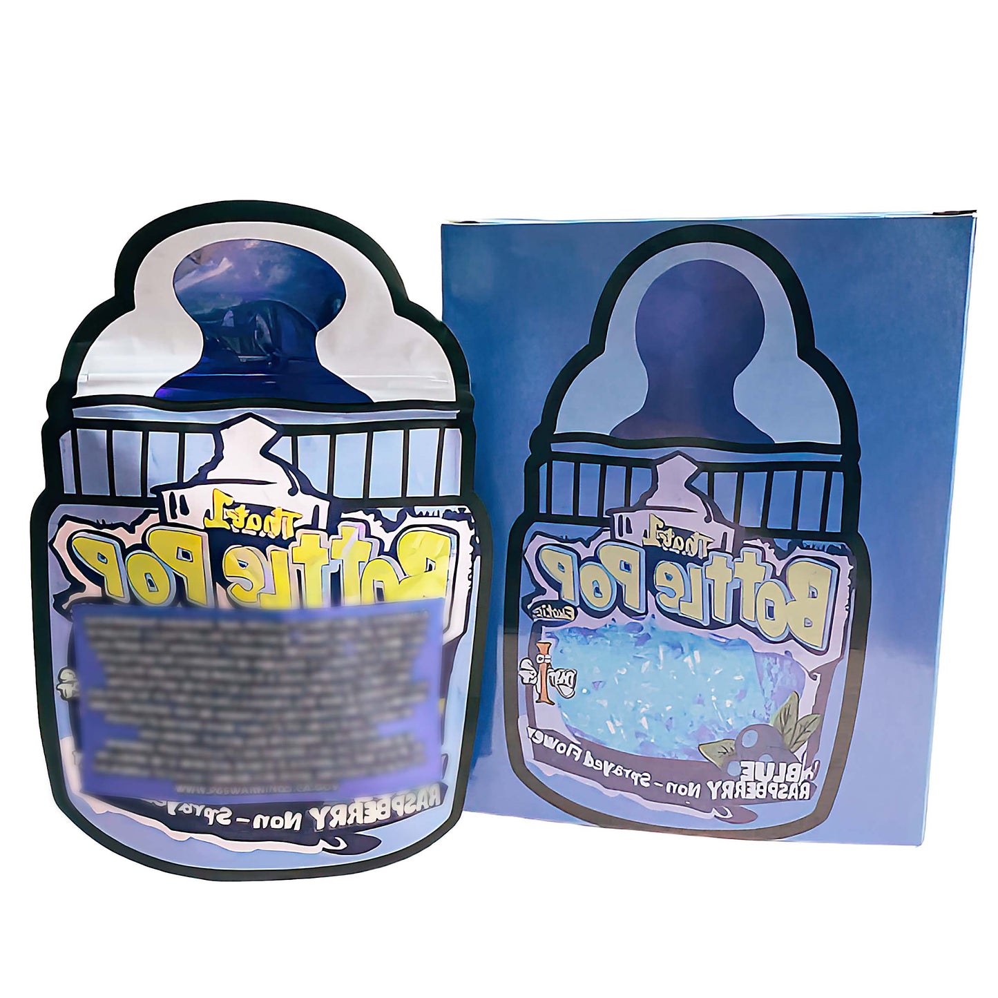 25 Pack 3.5g Shaped Bags & Boxes Set - Bottle Pop Graphic Set