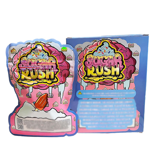 25 Pack 3.5g Shaped Bags & Boxes Set - Brain Freeze
