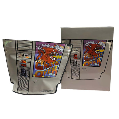 25 Pack 3.5g Shaped Bags & Boxes Set - Game Over