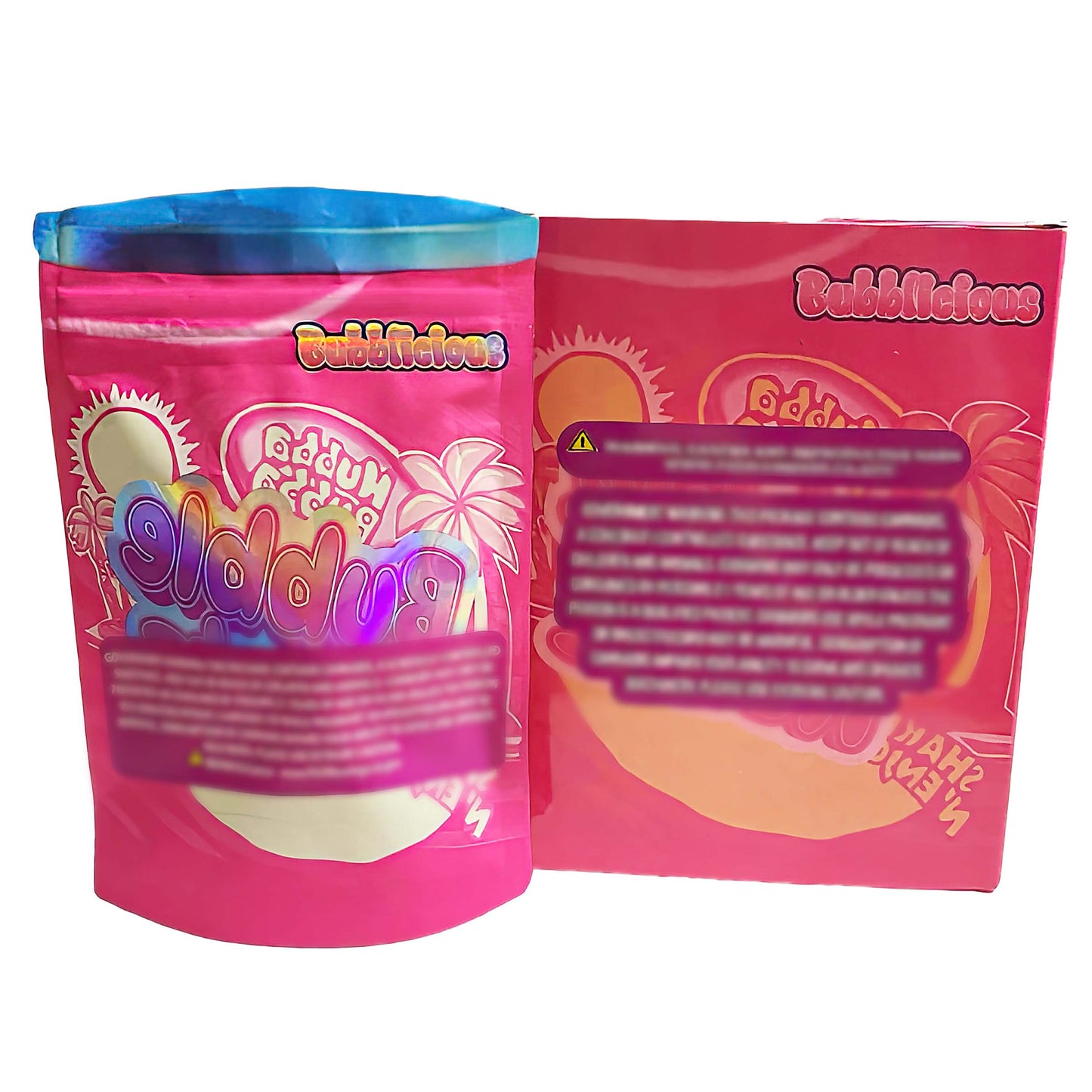 25 Pack 3.5g Shaped Bags & Boxes Set - Bubble Runtz