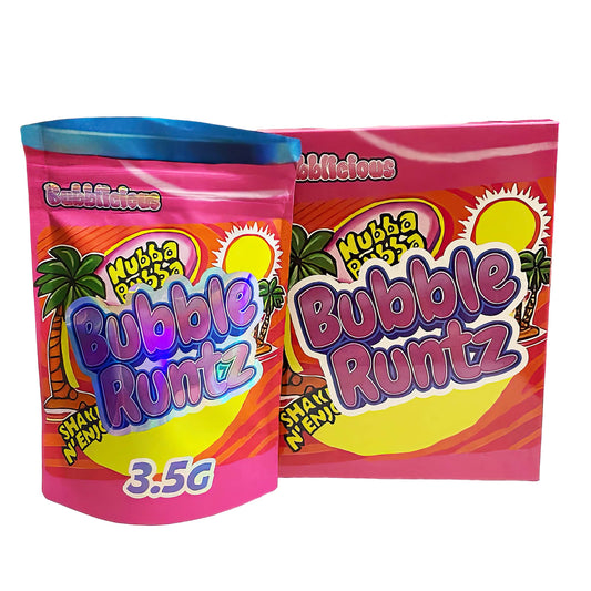 25 Pack 3.5g Shaped Bags & Boxes Set - Bubble Runtz