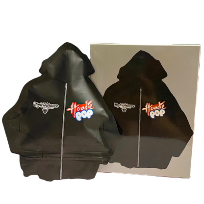 3.5g Shaped Mylar Storage Bag with Box - Hoodie Pop (25 Storage Bags+25Boxes)