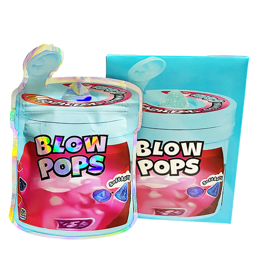 25 Pack 3.5g Shaped Bags & Boxes Set - Bubble Canister Artwork