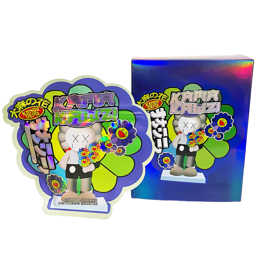 3.5g Shaped Mylar Bag with Box - Kama Kawzi (25 Bags+25Boxes)