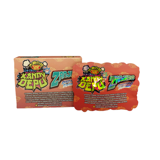 25 Pack 3.5g Shaped Bags & Boxes Set - Rare Kandy Depo Zanjiro