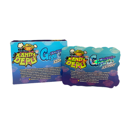 25 Pack 3.5g Shaped Bags & Boxes Set - Rare Kandy Depo Giyu Ice Mint