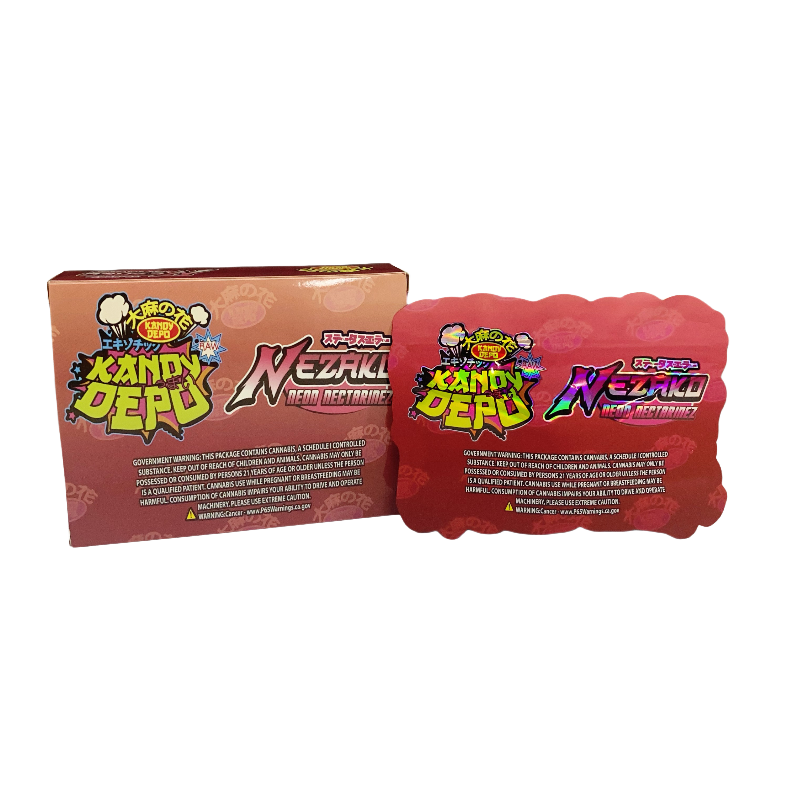 25 Pack 3.5g Shaped Bags & Boxes Set - Rare Kandy Depo Nezako Neon Nectarinez