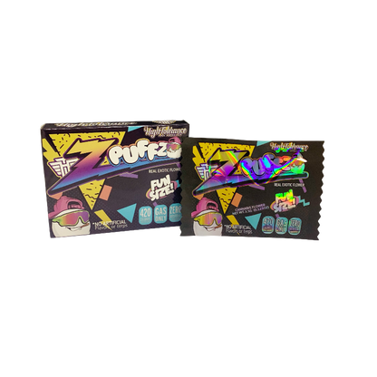 25 Pack 3.5g Shaped Bags & Boxes Set - High Tolerance Z Puffz