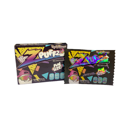 25 Pack 3.5g Shaped Bags & Boxes Set - High Tolerance Z Puffz