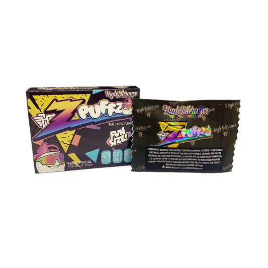 25 Pack 3.5g Shaped Bags & Boxes Set - High Tolerance Z Puffz