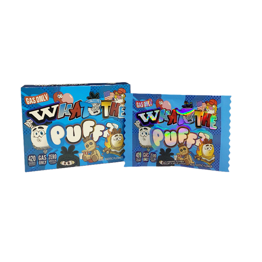 25 Pack 3.5g Shaped Bags & Boxes Set - High Tolerance What the Puffz
