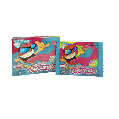 25 Pack 3.5g Shaped Bags & Boxes Set - High Tolerance Zabores Lenguetazo
