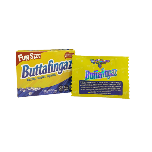 25 Pack 3.5g Shaped Bags & Boxes Set - High Tolerance Fun Size Buttafingaz