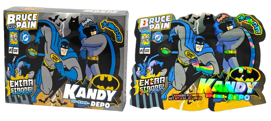 25 Pack 3.5g Shaped Bags & Boxes Set - Kandy Depo Bruce Pain