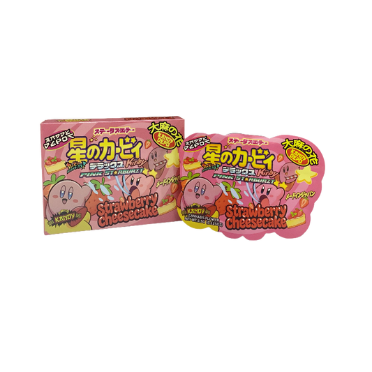 25 Pack 3.5g Shaped Bags & Boxes Set - Kandy Depo Strawberry Cheesecake