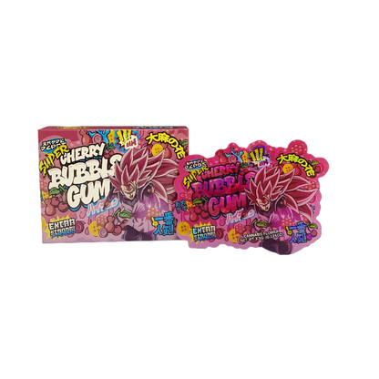 25 Pack 3.5g Shaped Bags & Boxes Set - Kandy Depo Super Cherry Bubble Gum