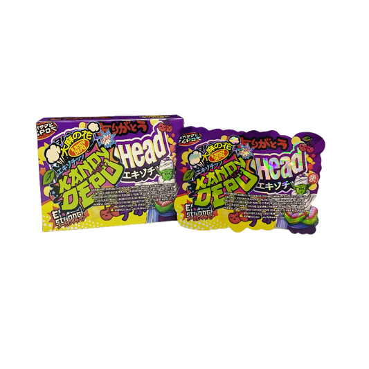 25 Pack 3.5g Shaped Bags & Boxes Set - Kandy Depo Black Cherry Lemonhead