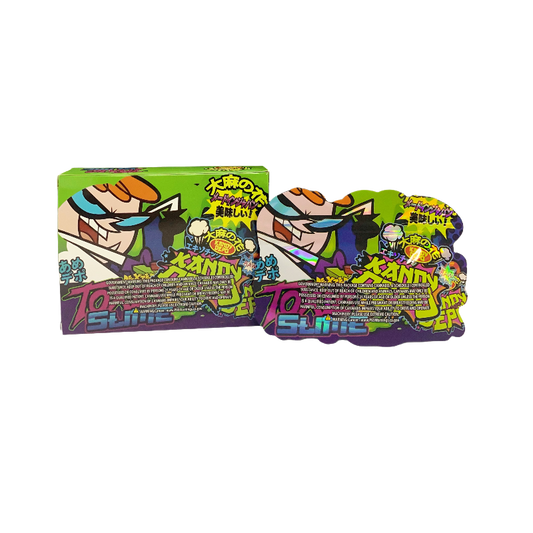 25 Pack 3.5g Shaped Bags & Boxes Set - Kandy Depo Toxic Slime