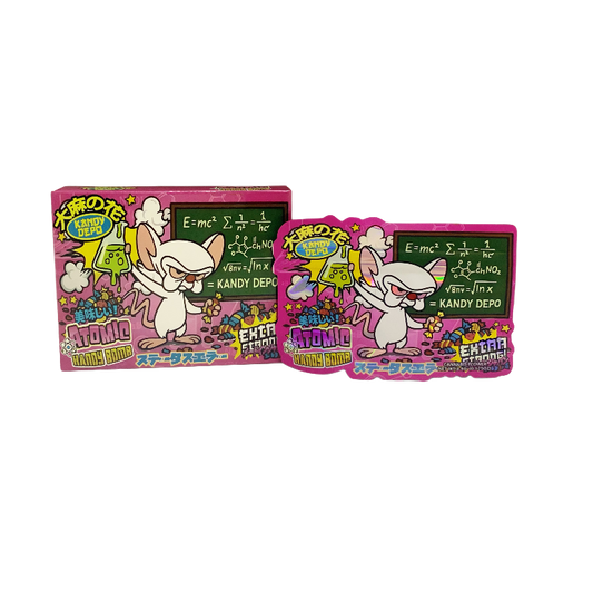 25 Pack 3.5g Shaped Bags & Boxes Set - Kandy Depo Atomic Handy Bomb