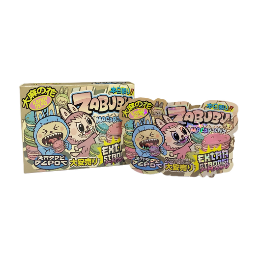 25 Pack 3.5g Shaped Bags & Boxes Set - Kandy Depo Zabubu Macaroonz