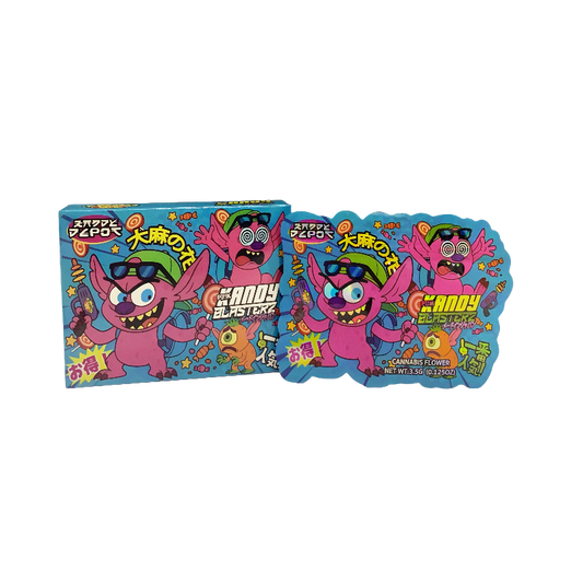 25 Pack 3.5g Shaped Bags & Boxes Set - Kandy Depo Kandy Blasterz