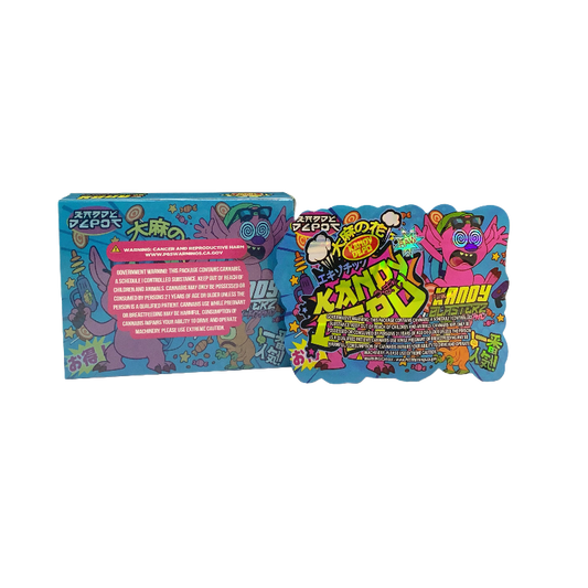 25 Pack 3.5g Shaped Bags & Boxes Set - Kandy Depo Kandy Blasterz