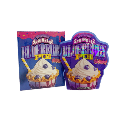 25 Pack 3.5g Shaped Bags & Boxes Set - Sprinklez Blueberry Pie