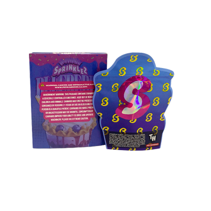 25 Pack 3.5g Shaped Bags & Boxes Set - Sprinklez Blueberry Pie