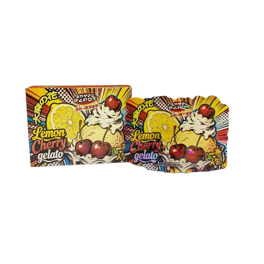 25 Pack 3.5g Shaped Bags & Boxes Set - Kandy Depo Lemon Cherry Gelato